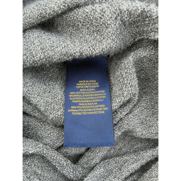 Polo Ralph Lauren Sweatshirt Dress Girls XL (16) Gray Ruffle Warm Holiday - Picture 5 of 8